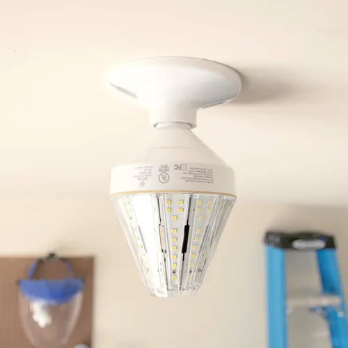 Miniatura 9 de GT-Lite Bombilla LED de mazorca de maíz de 5200 lúmenes, 40 vatios, equivalente a 300 vatios, color de luz diurna de 5000 K, base E26, bombilla