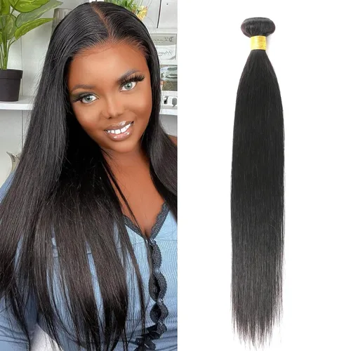 Miniatura 22 de Extensiones de cabello humano afro rizado 4B 4C Afro Kinky a granel de cabello humano virgen sin procesar para mujeres, negro natural, 8 pulgadas