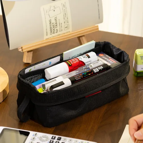 Miniatura 2 de CICIMELON Estuche para lápices de gran capacidad, bolsa para lápices, para la escuela, adolescente, niña, niño, hombres y mujeres