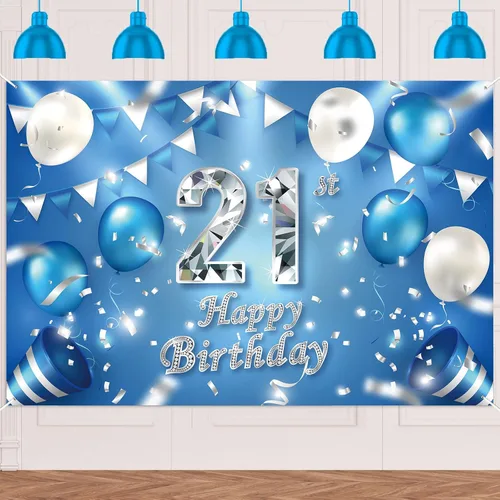 Miniatura 43 de Cartel de feliz cumpleaños número 11, globos de decoración de fondo de confeti de cristal, decoración temática para niños o niñas, vítores a 11
