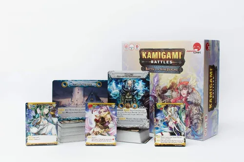 Miniatura 4 de Japanime Games Batallas Kamigami: Batalla de los Nueve Reinos Elige a tu Dios/Diosa favorita y lucha por tu panteón favorito Juego de cartas