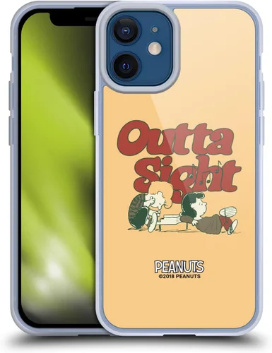 Miniatura 114 de Head Case Designs Funda de gel Woodstock 50th con licencia oficial de Peanuts Snoopy Guitar 1969 [protección de grado militar] compatible con Apple