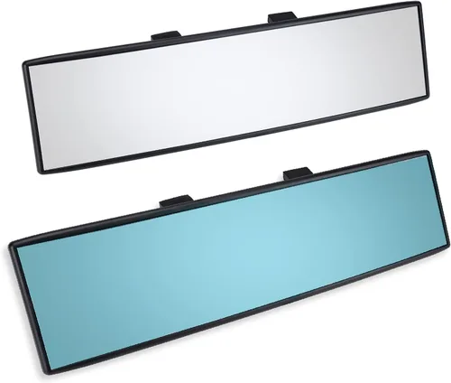 Miniatura 3 de Verivue Espejo retrovisor panorámico universal de 12 pulgadas, espejo retrovisor antirreflejos de gran ángulo para automóvil, accesorios de espejo