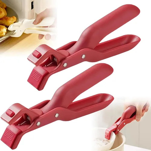 Miniatura 11 de Clip Multiusos Anti-Quemaduras para Platos de Cocina, 2025 Mejora Multifunción Anti-Quemaduras Clip de Silicona Anti-Quemadura Antideslizante