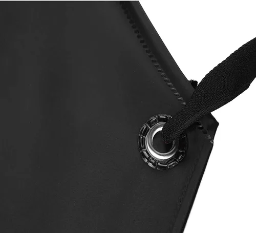 Miniatura 8 de Delantal de goma impermeable para lavar platos, trabajo de laboratorio, carnicero A-negro