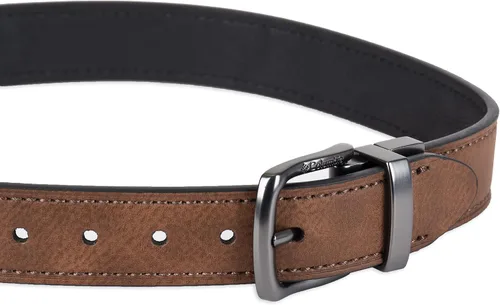 Miniatura 14 de Columbia Cinturón reversible para niños, correa clásica de 1 pulgada de ancho para la escuela, casual y ropa de vestir