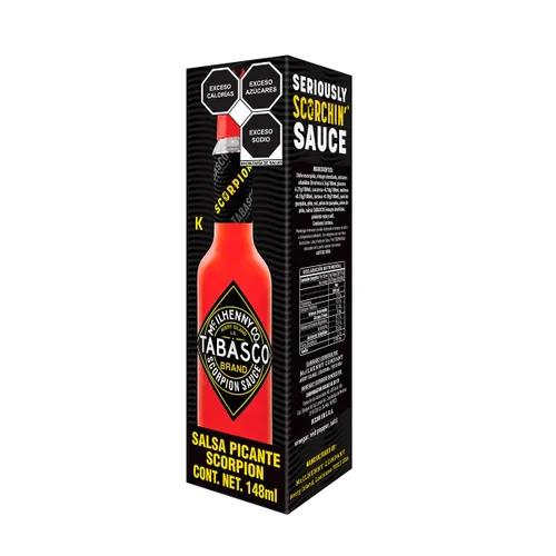 Miniatura 2 de Salsa picante Tabasco Scorpion (5 onzas)