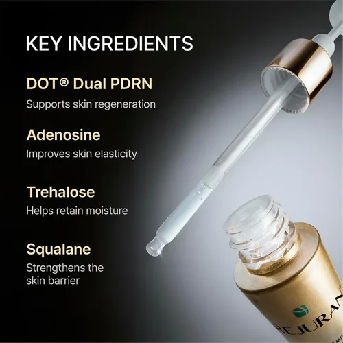 Miniatura 6 de REJURAN® Dual Effect Ampoule 10mL Travel Size, DOT DUAL c-PDRN® Korean Face Serum, Portable Skincare Ampoule for Hydration, Firming, Wrinkle Care &