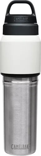 Miniatura 6 de CamelBak MultiBev - Botella de agua con aislamiento de acero inoxidable y taza de viaje Blanco