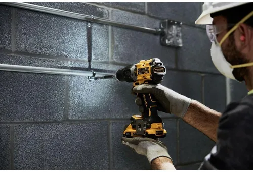 Miniatura 5 de DEWALT 20V MAX Taladro de martillo, 1/2", inalámbrico y sin escobillas, compacto con configuración de 2 velocidades, solo herramienta (DCD805B)