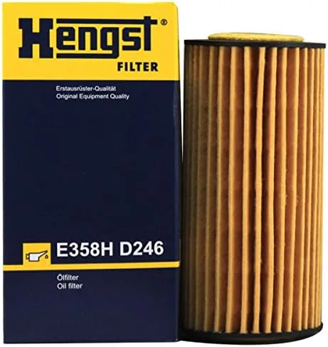 Hengst Filtro de aceite E358H D246 Audi A1 A3 A4 A5 A6 A7 Q3 Q5 TT MAGOTAN PORSCHE MACAN SEAT ALHAMBRA IBIZA V LEON OCTAVIA VOLKSWAGEN BEETLE GOLF