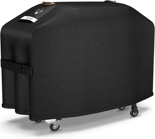 Miniatura 9 de PasWith Cubierta de Plancha para Blackstone de 22 pulgadas con Capucha y Soporte【Tela Resistente de Servicio Pesado 600D Mejorada】Cubierta