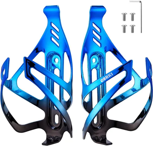 Miniatura 9 de Corki Cycles - Soporte para botella de agua para bicicleta de aleación de aluminio, jaula universal para botellas de agua para bicicletas