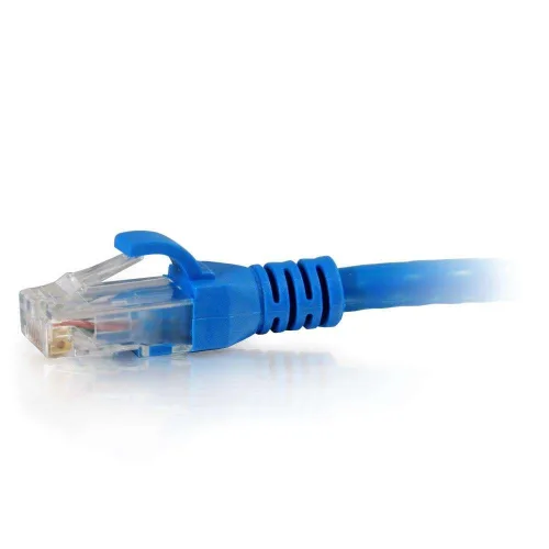 Miniatura 9 de C2G/Cables to Go 27872 Cable de red Ethernet cruzado Cat6 sin blindaje (UTP) sin enganche, amarillo (2,13 metros/7 pies)