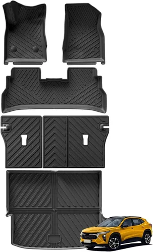 Miniatura 11 de SMABEE Compatible con Chevy Trax 2024 2025 2026 Alfombrillas de Suelo TPE para Todo Clima Forros de Suelo para Chevrolet Chevy Trax 2024 2025 2026