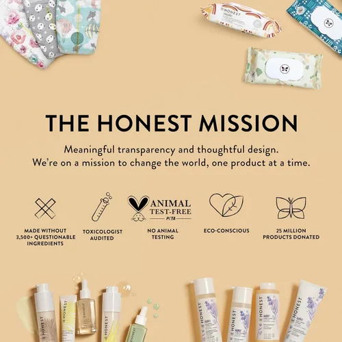 Miniatura 9 de The Honest Co. Honest baño de espuma, 12 onza