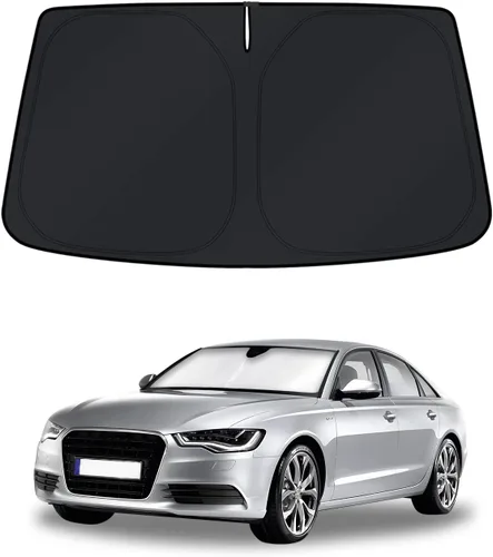 Miniatura 17 de KUST - Parasol plegable para parabrisas para Ford Ranger, accesorios 2019-2025 2026, parasol personalizado para ventana, protector solar plegable