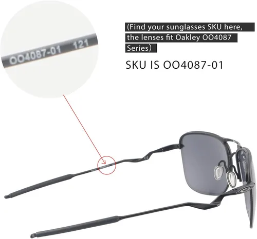Miniatura 6 de Lentes de repuesto Walleva para gafas de sol Oakley Tailhook Múltiples opciones disponibles