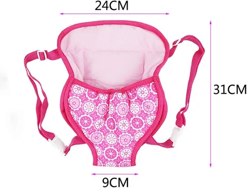 Miniatura 2 de ONEST - Bolsa de transporte para muñecas americanas, de 15 a 18 pulgadas
