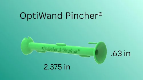 Miniatura 4 de OptiWand Pincher - Paquete de 2 herramientas portátiles de extracción e inserción de lentes de contacto suaves de goma de silicona, aplicador
