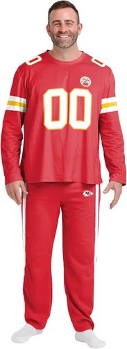 Miniatura 20 de FOCO NFL mens Nfl Team Logo Gameday Ready Jersey Pajama Set