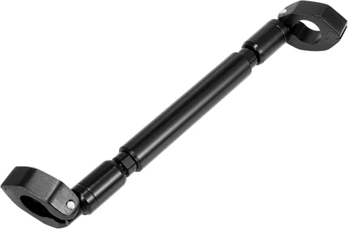 Miniatura 5 de Motoforti 1 Unidades universal 0.866 in aleación de aluminio negro motocicleta equilibrio barra transversal manillar moto reforzar palanca accesorios
