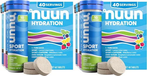 Miniatura 7 de Nuun Hidratación - Tabletas de electrolitos - Mezcla de bebida con sodio, potasio, cloruro, calcio, magnesio, 1g y 0g de azúcar Vegano, sin