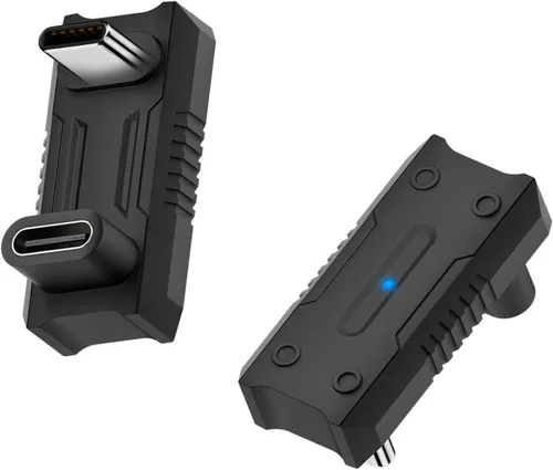 Miniatura 8 de Fidioto Paquete de 2 adaptadores USBC a USB C, adaptadores de aleación de zinc, adaptador USBC hembra a USB-C macho OTG compatible con teléfonos