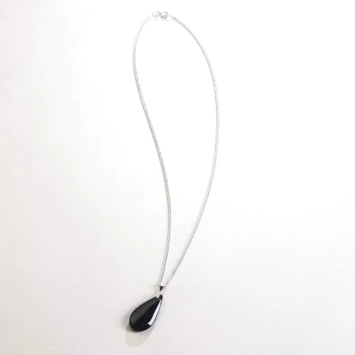 Miniatura 7 de iSTONE - Collar de plata de ley 925 con dije de lapislázuli para mujer, piedra preciosa natal con cadena de plata de 18 pulgadas