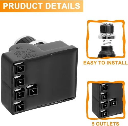 Miniatura 5 de Encendedor de pulso de 5 salidas DHL-128 para Nexgrill 720-0925P 720-0830H 720-0830X 720-0783W 720-0882A 720-0888S Piezas de repuesto, Nexgrill