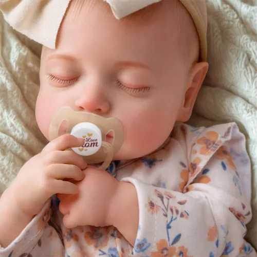 Miniatura 4 de BABESIDE Muñecas de bebé Reborn – Muñecas recién nacidas realistas de 20 pulgadas, bebé niña real con cuerpo de tela ponderada, juguete de regalo