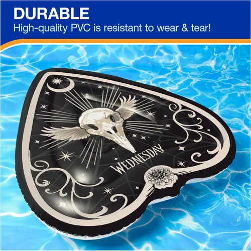 Miniatura 4 de Swimways Wednesday Swim Tube Pool Float, Inflatable Pool Floats & Kids Pool Toys, Swimming Pool Accessories & Beach Essentials for Teens Aged 14 &