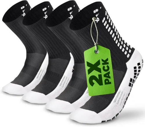 Miniatura 12 de LUX Sports Calcetines de Doble Agarre - Calcetines de Agarre para Fútbol para Hombres y Mujeres. Rendimiento y Comodidad GripArray