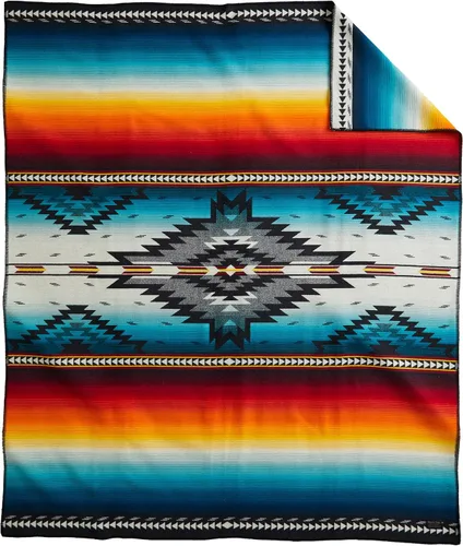 Miniatura 10 de Pendleton Brave Star Manta Rojo/Blanco/Azul, Talla única