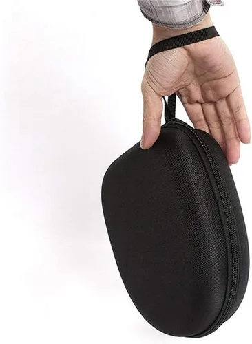 Miniatura 7 de Bolsa de almacenamiento de auriculares negro Auriculares universales Caja de transporte duro Caja de auriculares