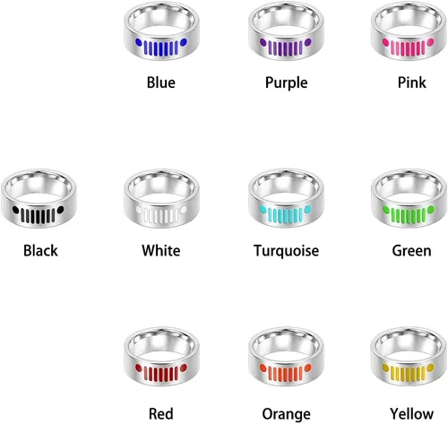 Miniatura 6 de Anillo JeepGrill con nombre personalizado para hombres y mujeres, unisex, anillo de pareja, regalo de joyería personalizado para niña