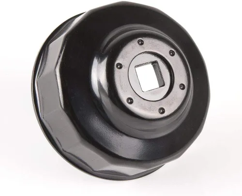 KiWAV Llave de filtro de aceite 2.559 in x 14 flautas Herramienta de extracción compatible para Honda Hawk PC800 CB400 Nighthawk y Toyota 1800cc
