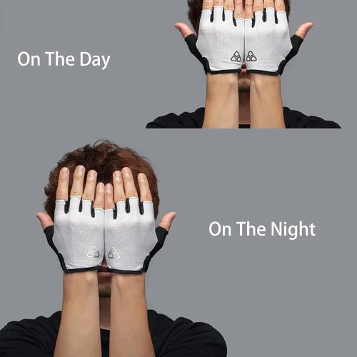 Miniatura 4 de Guantes de ciclismo Antideslizante, almohadilla XRD que absorbe los golpes, guantes de ciclismo MTB ligeros y transpirables para hombres y mujeres