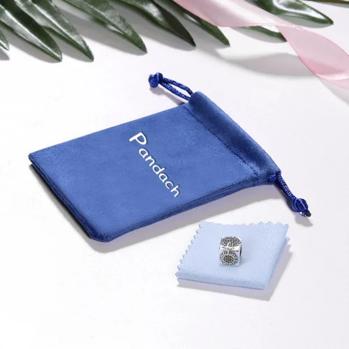 Miniatura 18 de Pandach Dijes colgantes de plata de ley 925 para pulseras y collares, dijes colgantes de Madonna con cuentas de girasol, joyería para mujer
