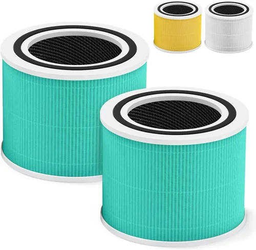 Miniatura 3 de 1-Pack LV-H133 Replacement Filter Compatible with LV-H133 LV-H133-RF Air Purifier, 3-in-1 Filtration System