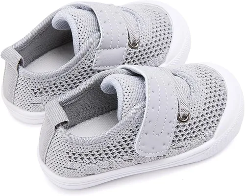Miniatura 62 de BMCiTYBM Zapatos de bebé para niños pequeños, zapatillas de malla transpirable antideslizantes