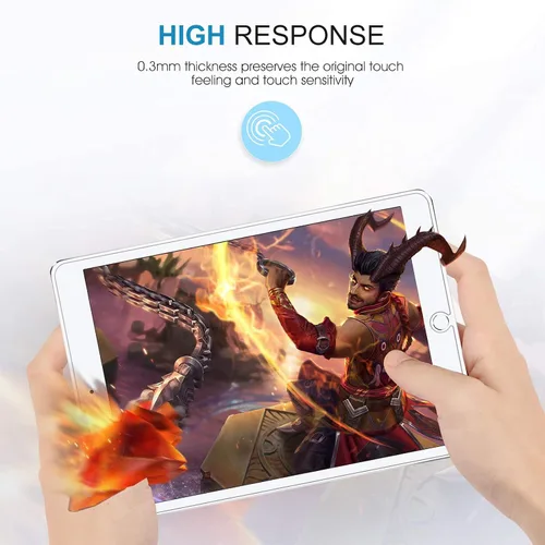 Miniatura 9 de SPARIN Paquete de 3 protectores de pantalla para iPad de 9ª, 8ª, 7ª generación de 10.2 pulgadas, vidrio templado compatible con iPad 9, 8, 7