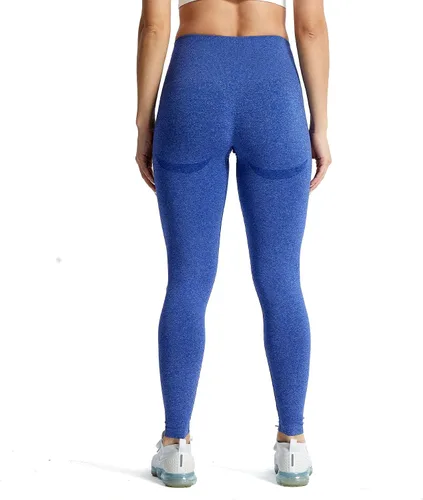Miniatura 5 de Aoxjox Leggings sin costuras para mujer, con levantamiento de glúteos, cintura alta, pantalones de yoga para entrenamiento