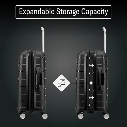 Miniatura 6 de Samsonite Freeform Maleta rígida, expandible con ruedas dobles giratorias, Lila
