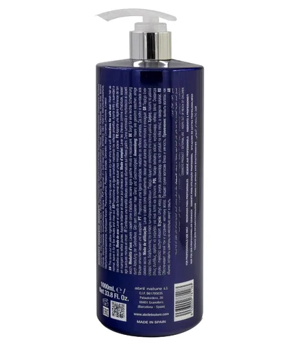 Miniatura 3 de Abril Et Nature Bain Shampoo Platinum - 33.8 fl oz - Champú Tonificante Morado - para tonificar el cabello gris o decolorado - Elimina tonos