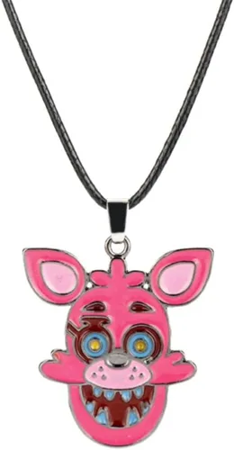 Miniatura 4 de FNAF - Insignia de seguridad de metal colgante de Freddy Fazbear Chica Bonnie Five Nights at Freddy Cosplay Uniforme Alfileres de seguridad e