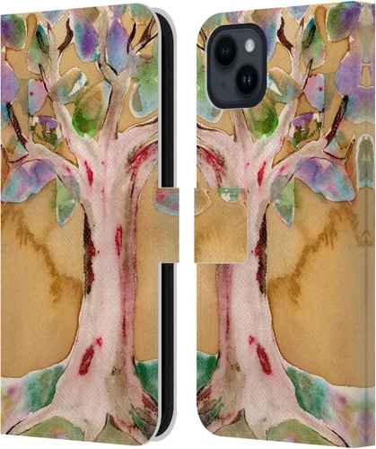 Miniatura 7 de Head Case Designs Officially Licensed Wyanne Half Light Nature 2 Leather Wallet Case Compatible with Apple iPhone 15 Plus