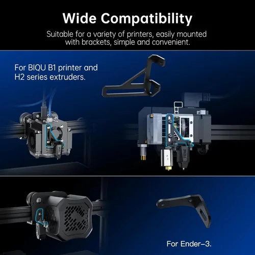 Miniatura 6 de BIQU MicroProbe V2.0 + Soporte de montaje para BIQU B1/H2/Ender-3/Ender-3 V2 Kit de sensor de nivelación de cama automático 3D Herramienta
