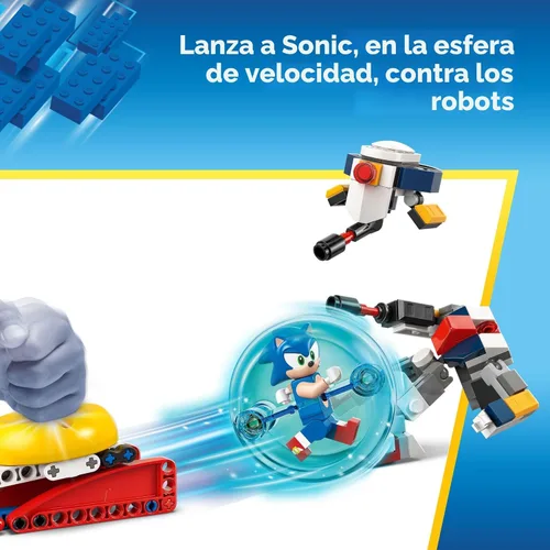 Miniatura 4 de LEGO Sonic the Hedgehog: Enfrentamiento en la fogata de Sonic, juguete de colección para niños y fanáticos de videojuegos, divertido juego