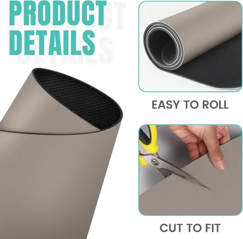 Miniatura 4 de WISELIFE Tapete de café súper absorbente para secar platos, accesorios de barra que combina con máquina de café, tapetes de secado grandes para Caqui